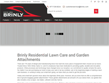 Tablet Screenshot of brinly.com